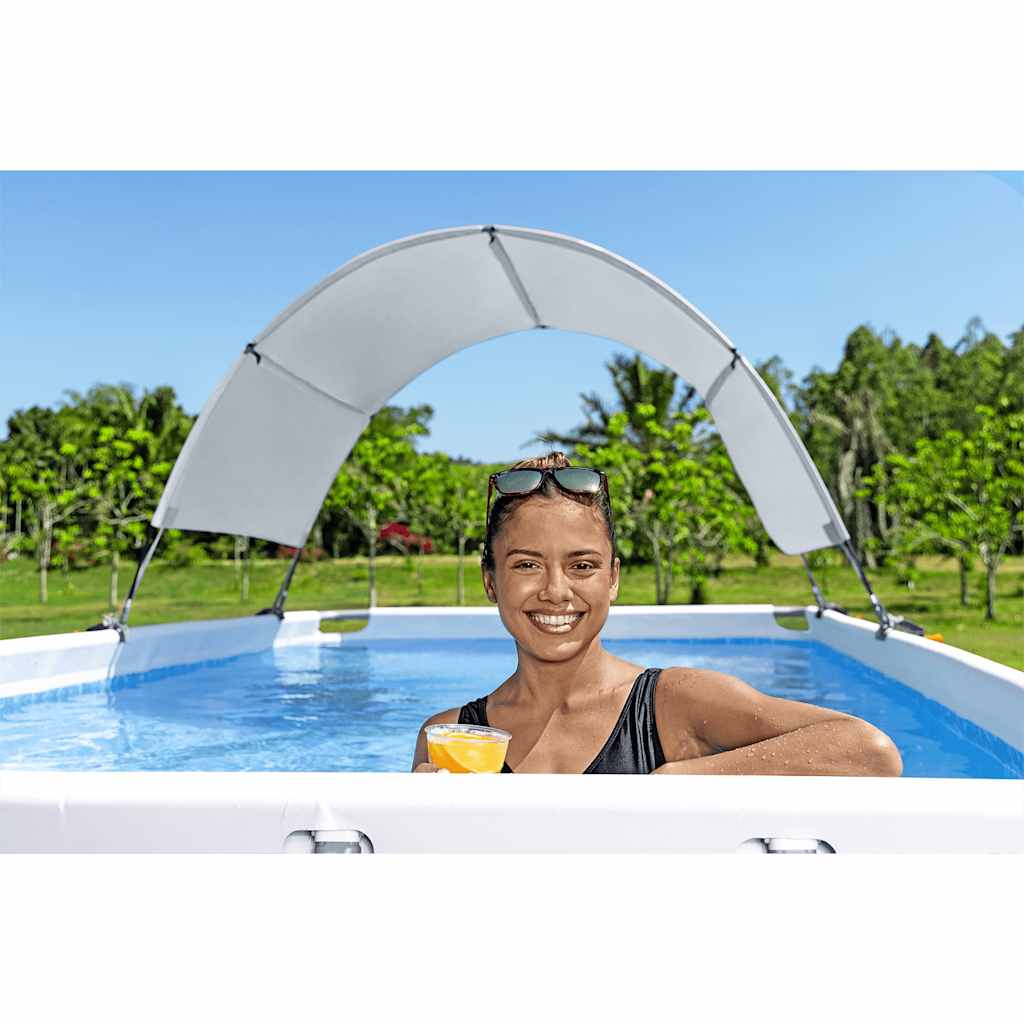Above Ground Pool Canopy White