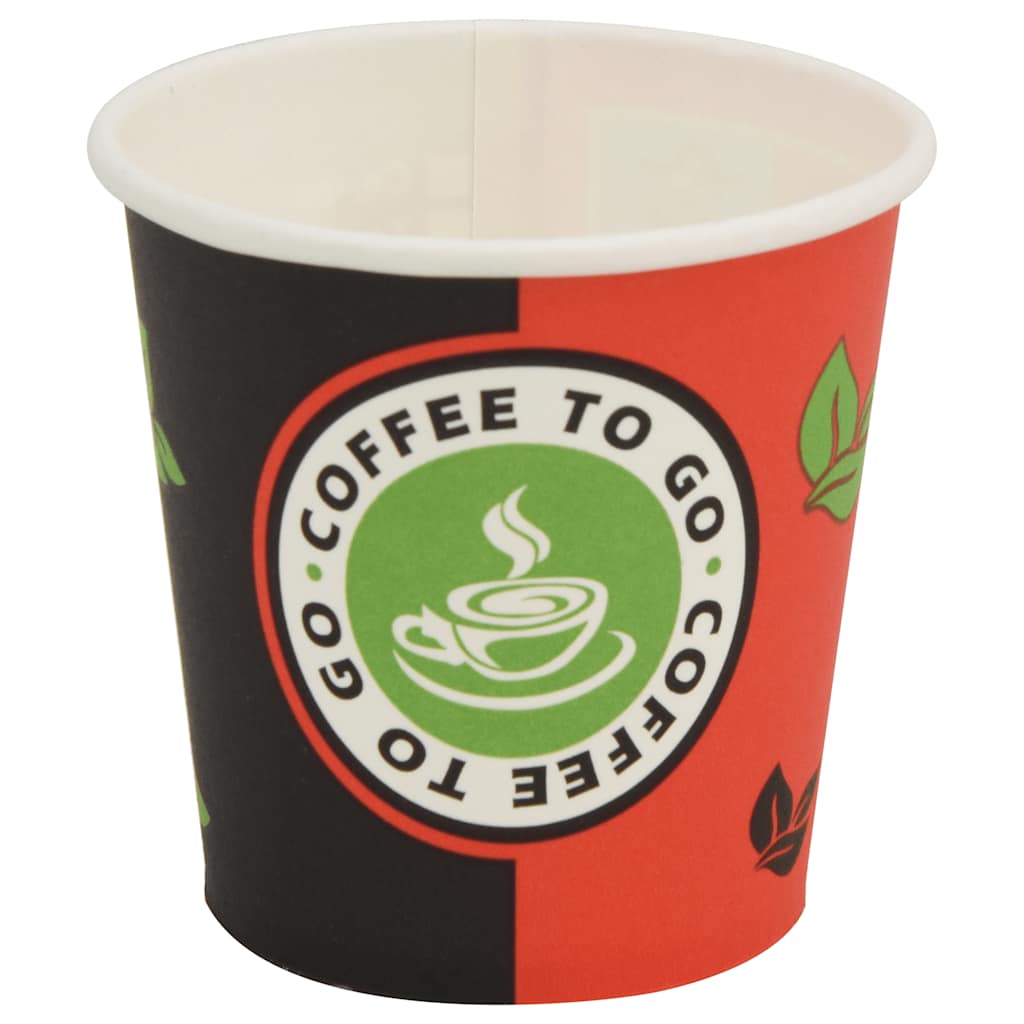 1000 pcs Disposable Coffee Cups Paper 120 ml (4 oz)