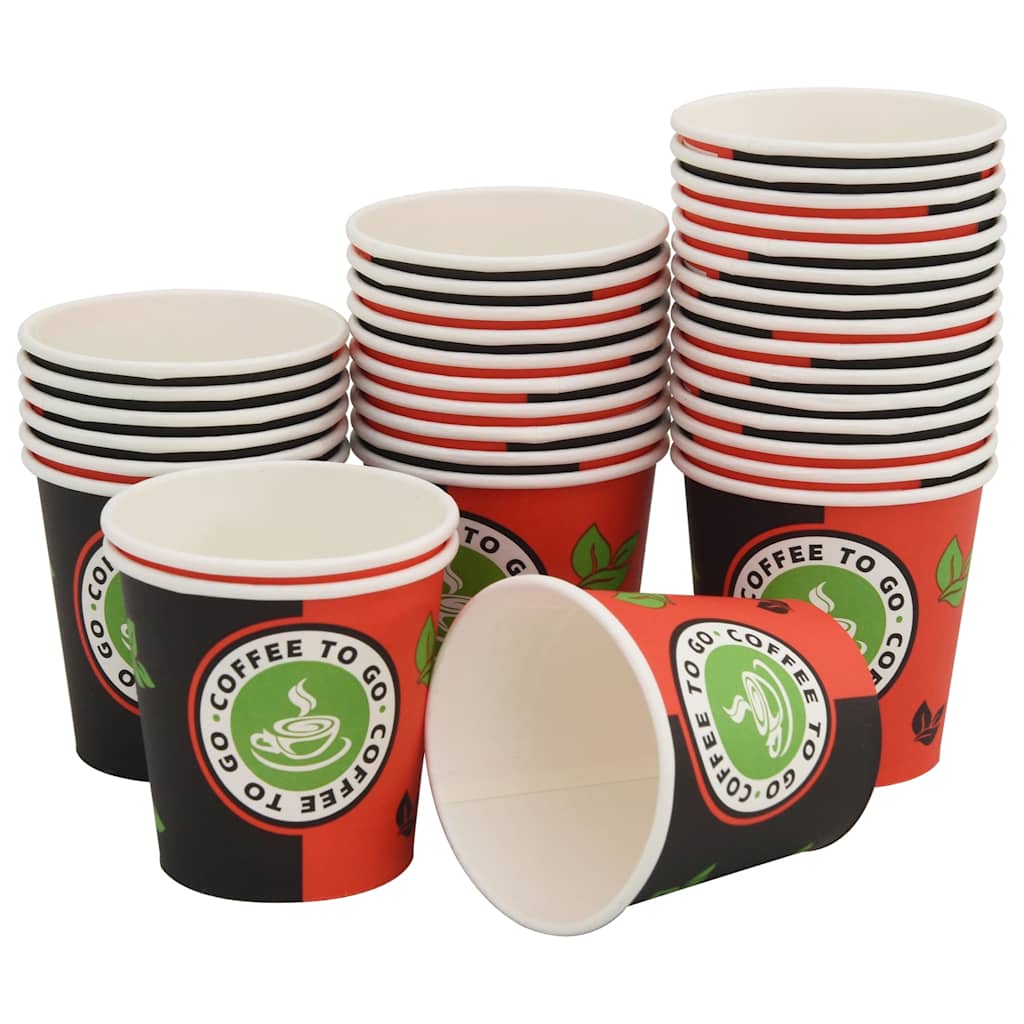 1000 pcs Disposable Coffee Cups Paper 120 ml (4 oz)