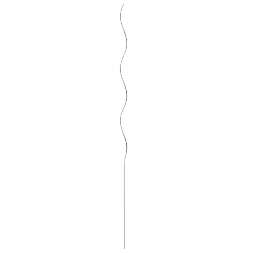 50 pcs Spiral Plant Supports 110 cm Galvanised Steel