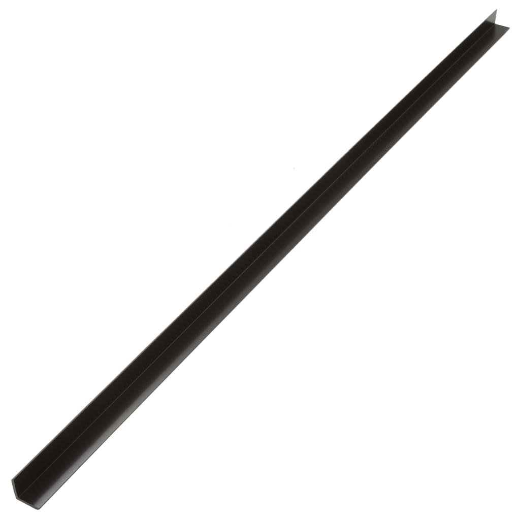 5 pcs Decking Angle Trims WPC 170 cm Dark Brown