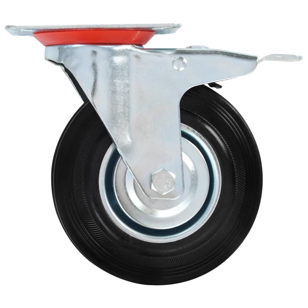 Casters 4 pcs 125 mm