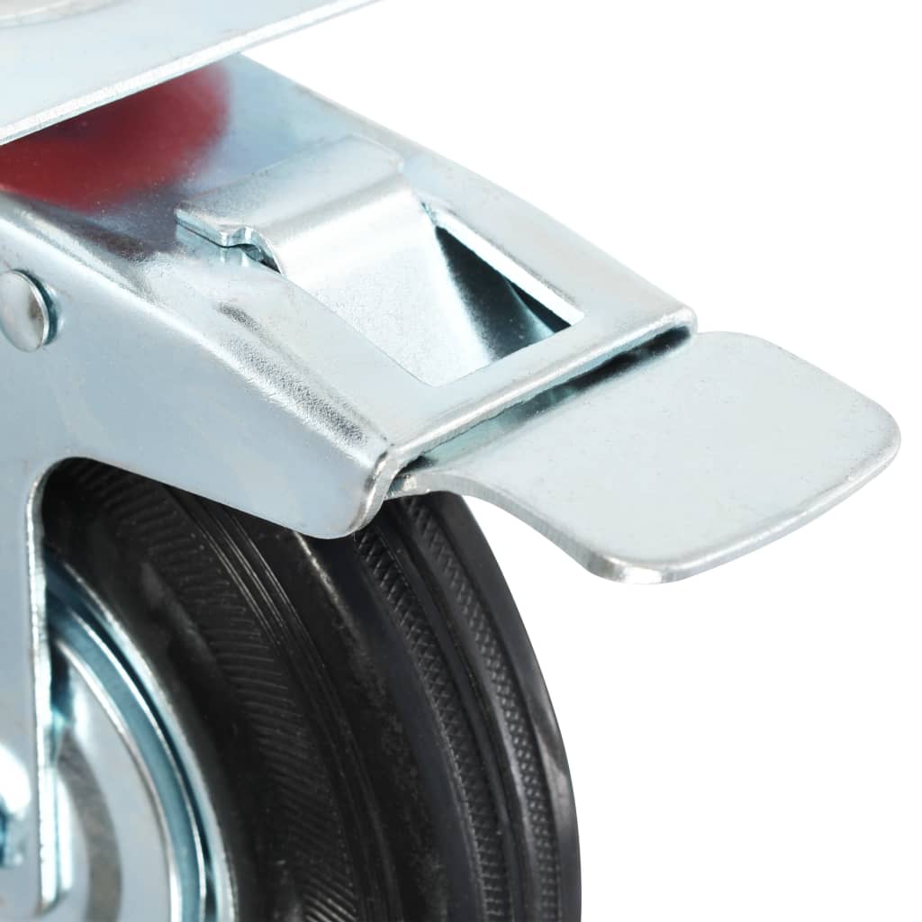 Casters 4 pcs 125 mm