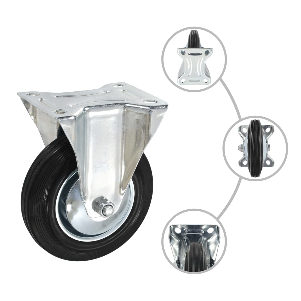 Casters 4 pcs 160 mm