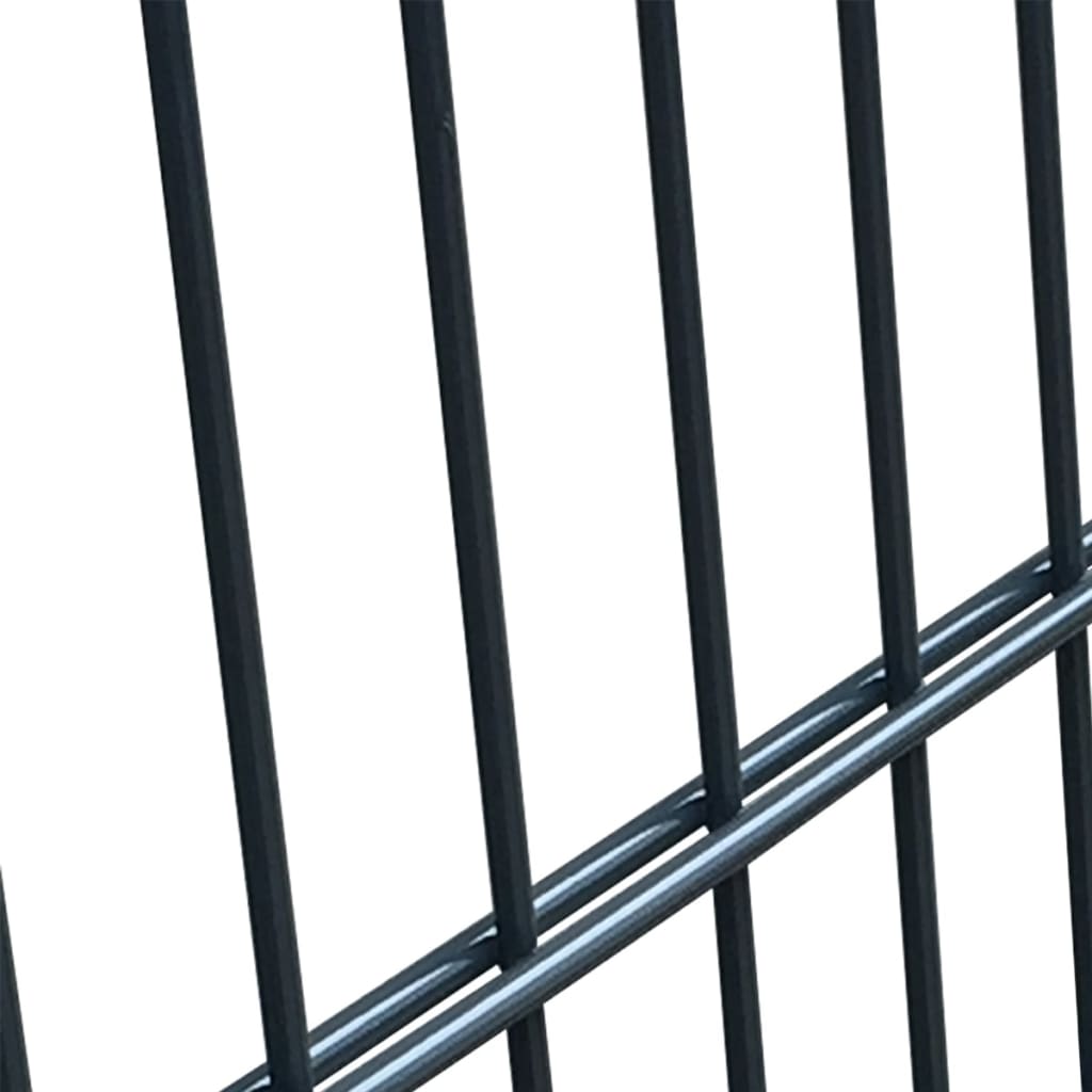 2D Fence Gate (Single) Anthracite Grey 106 x 130 cm
