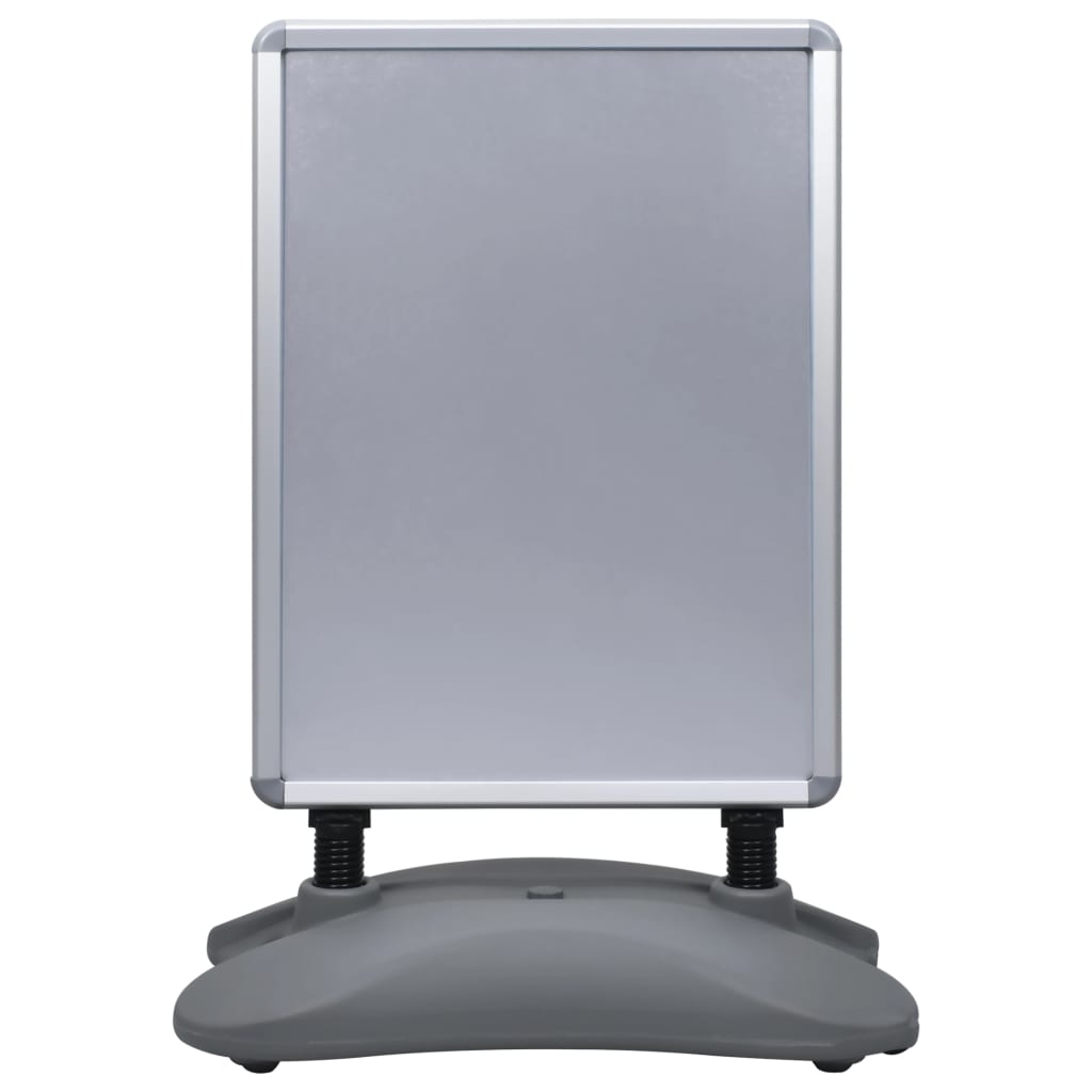 A1 Waterbase Poster Stand Grey Aluminium Alloy