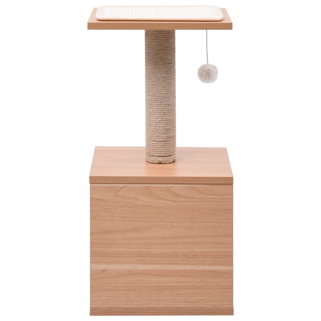 Cat Tree with Sisal Scratching Mat 62 cm