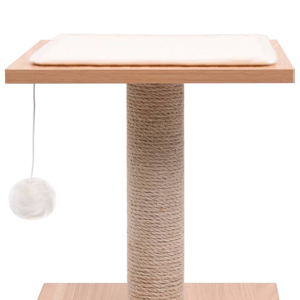 Cat Tree with Sisal Scratching Mat 62 cm