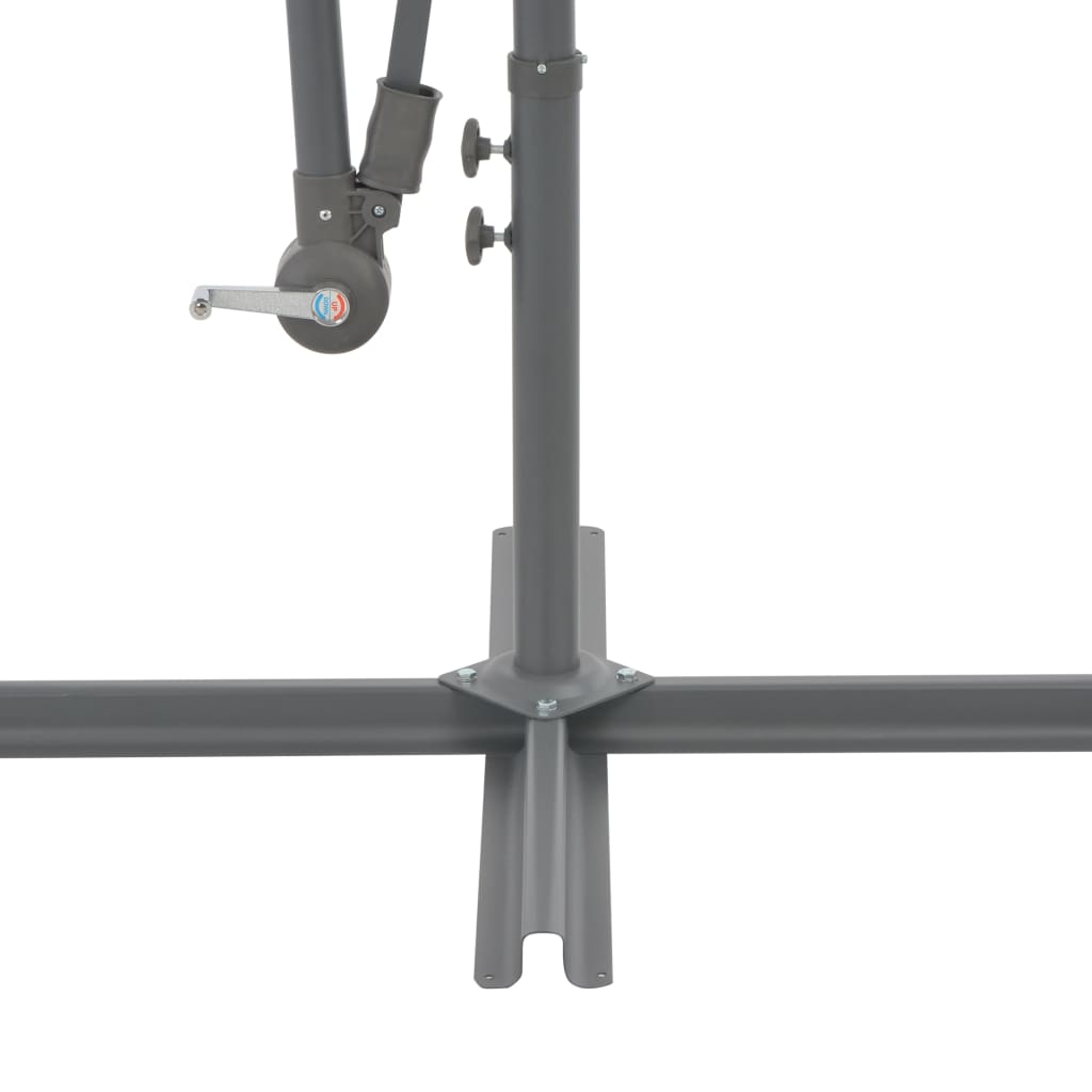 Cantilever Garden Parasol with Aluminium Pole Terracotta 300 cm