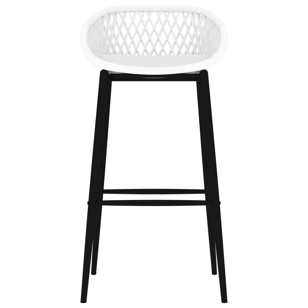 7 Piece Bar Set White