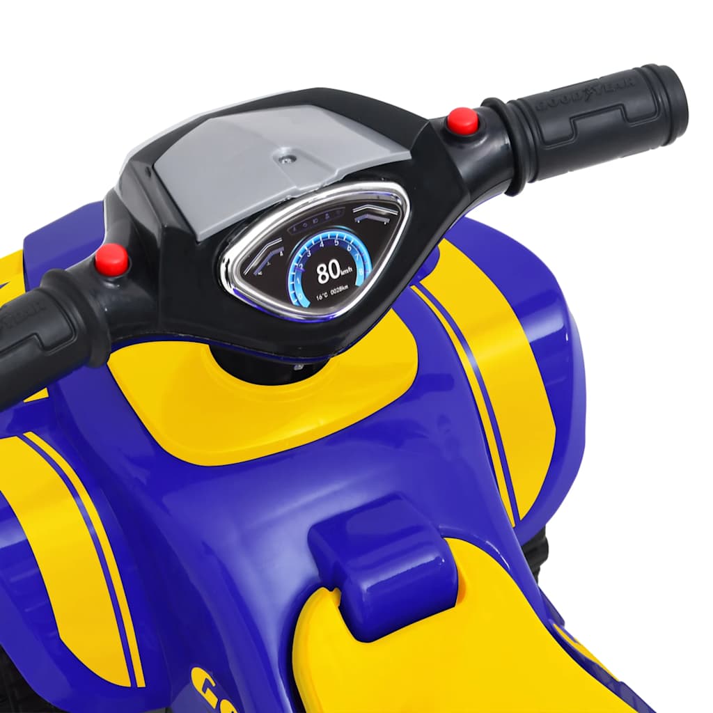 Children's Ride-on Quad Good Year Blue