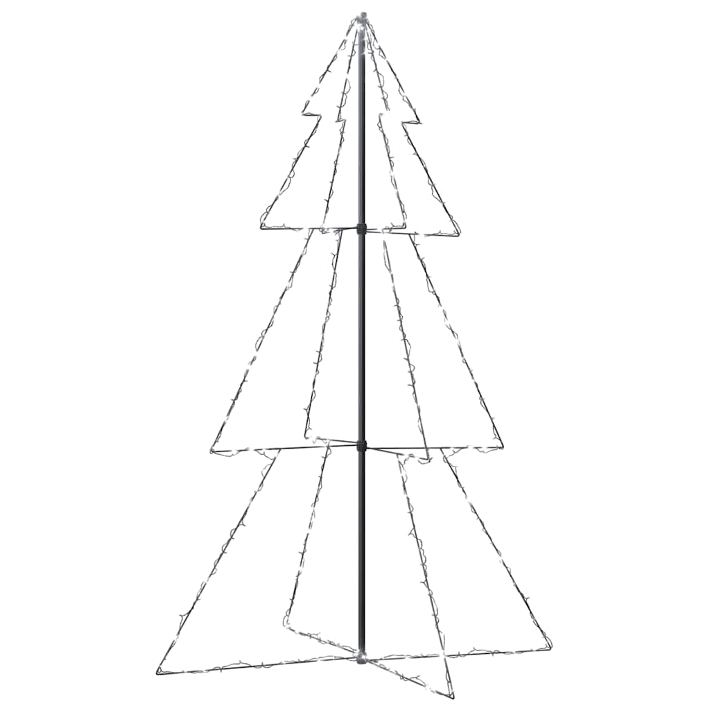 Christmas Cone Tree 240 LEDs Indoor and Outdoor 118x180 cm