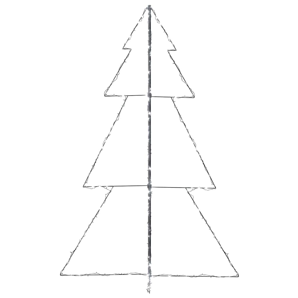 Christmas Cone Tree 240 LEDs Indoor and Outdoor 118x180 cm