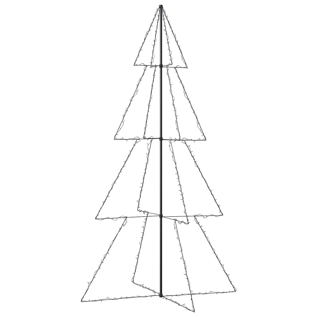Christmas Cone Tree 360 LEDs Indoor and Outdoor 143x250 cm