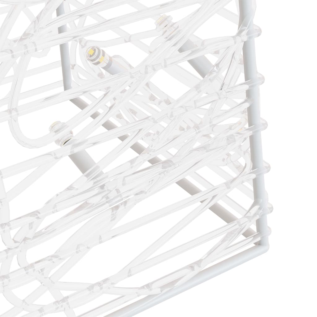 Acrylic Decorative LED Light Cone Cold White 60 cm