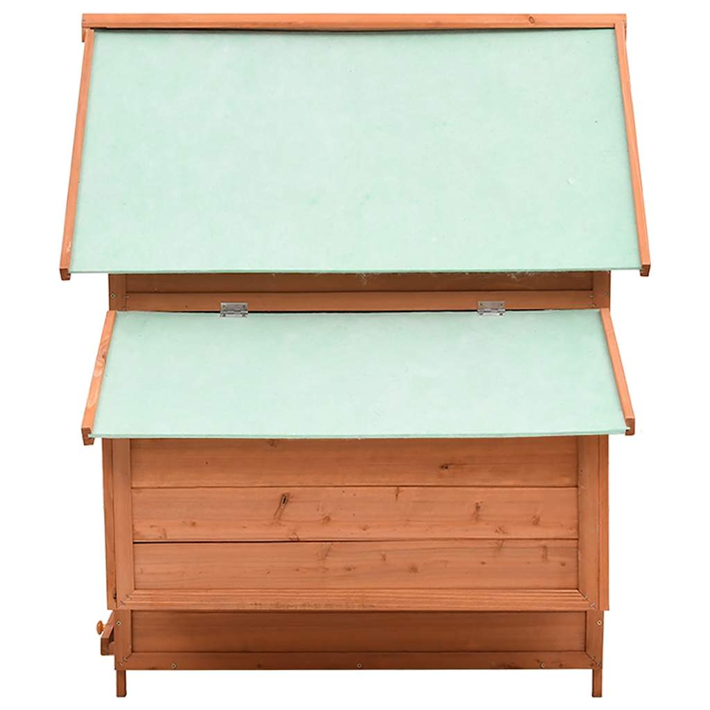 Chicken Coop 150x96x110 cm Solid Firwood