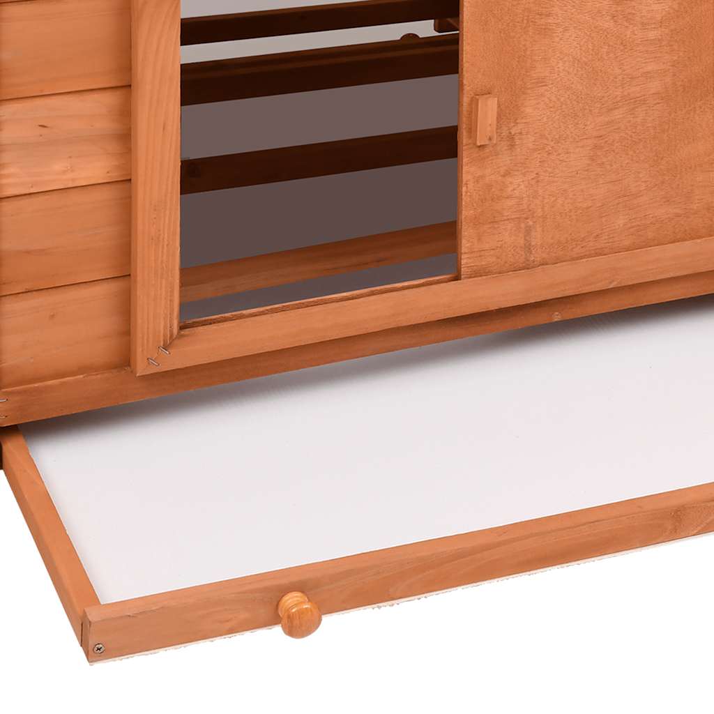 Chicken Coop 150x96x110 cm Solid Firwood
