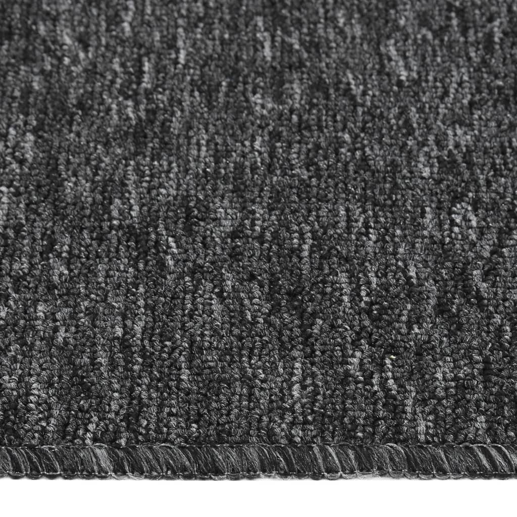 Anti Slip Stair Mats 15 pcs 75x20 cm Anthracite Rectangular