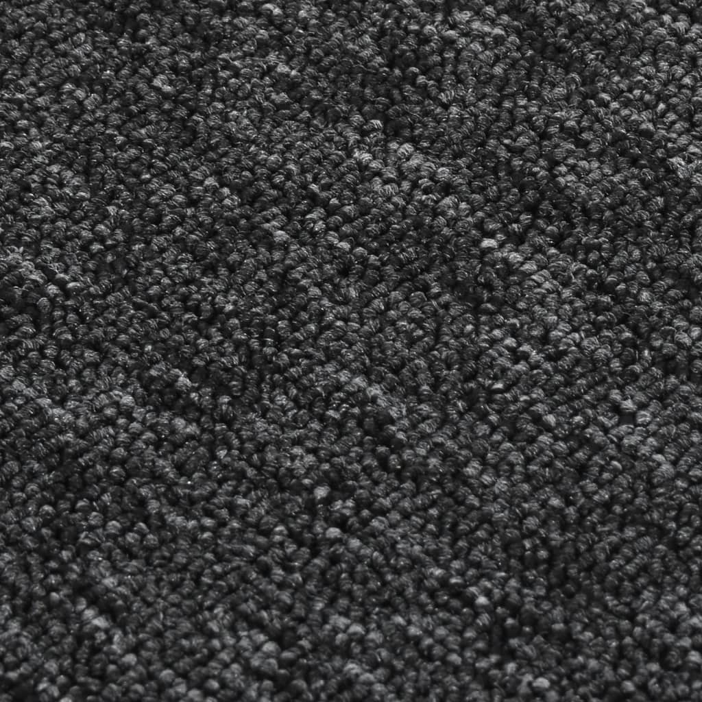 Anti Slip Stair Mats 15 pcs 75x20 cm Anthracite Rectangular