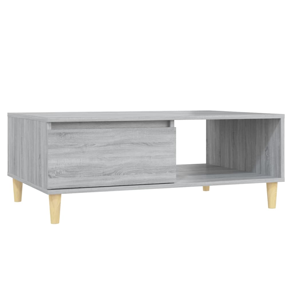 Coffee Table Grey Sonoma 90x60x35 cm Engineered Wood
