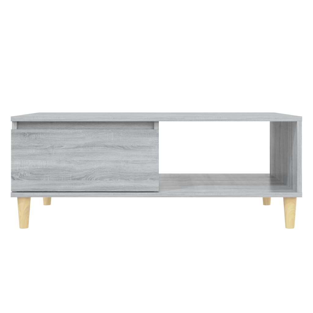 Coffee Table Grey Sonoma 90x60x35 cm Engineered Wood