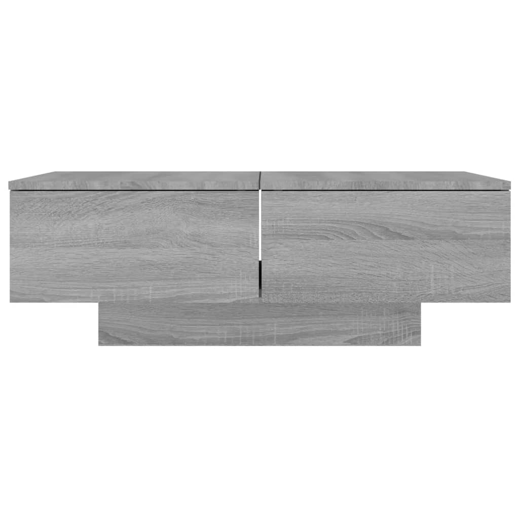 Coffee Table Grey Sonoma 90x60x31 cm Engineered Wood