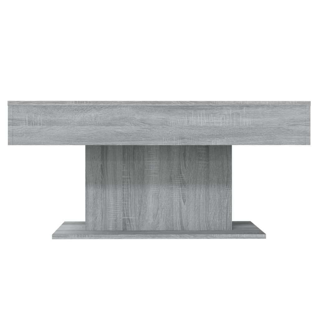Coffee Table Grey Sonoma 96x50x45 cm Engineered Wood