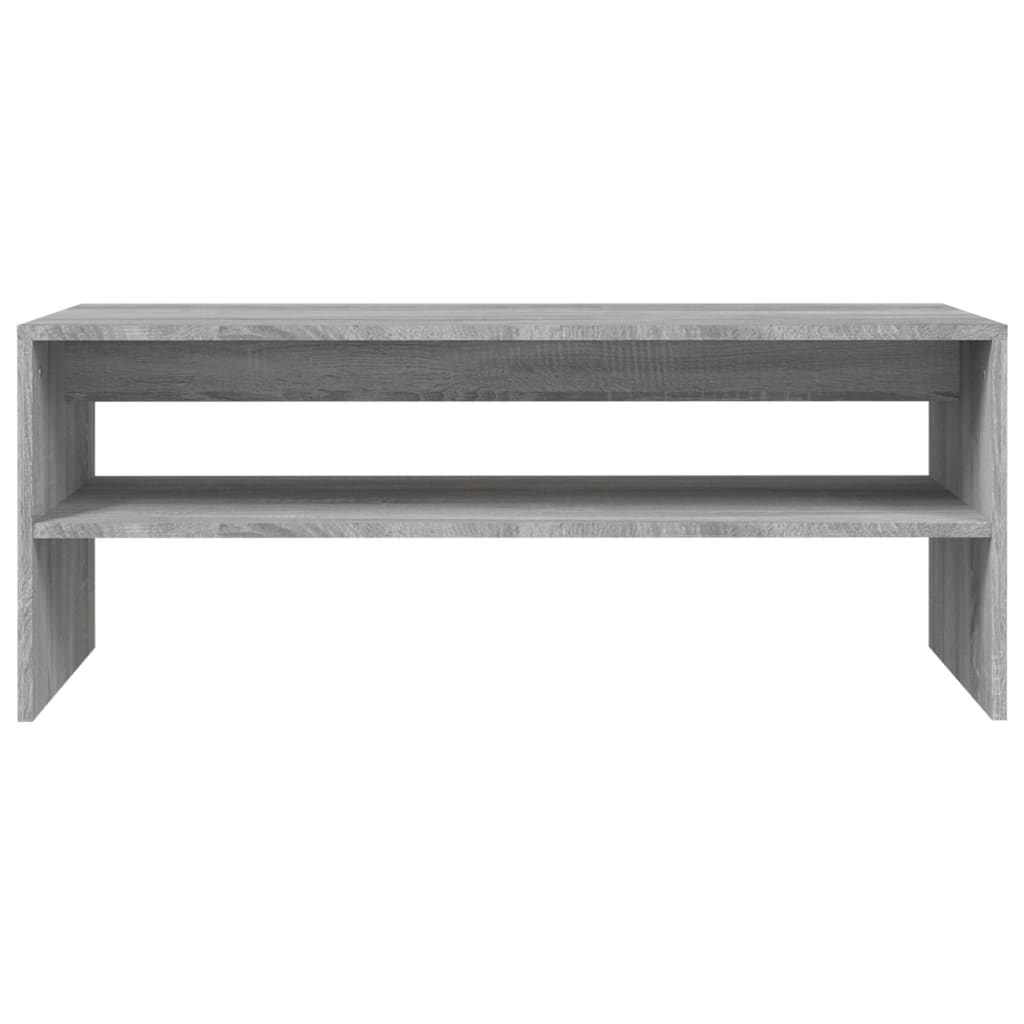 Coffee Table Grey Sonoma 100x40x40 cm Engineered Wood