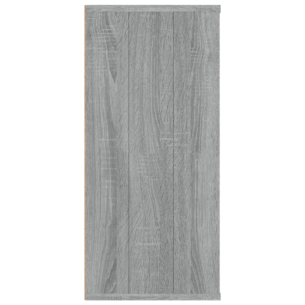 Book Cabinet/Sideboard Grey Sonoma 66x30x98 cm Engineered Wood