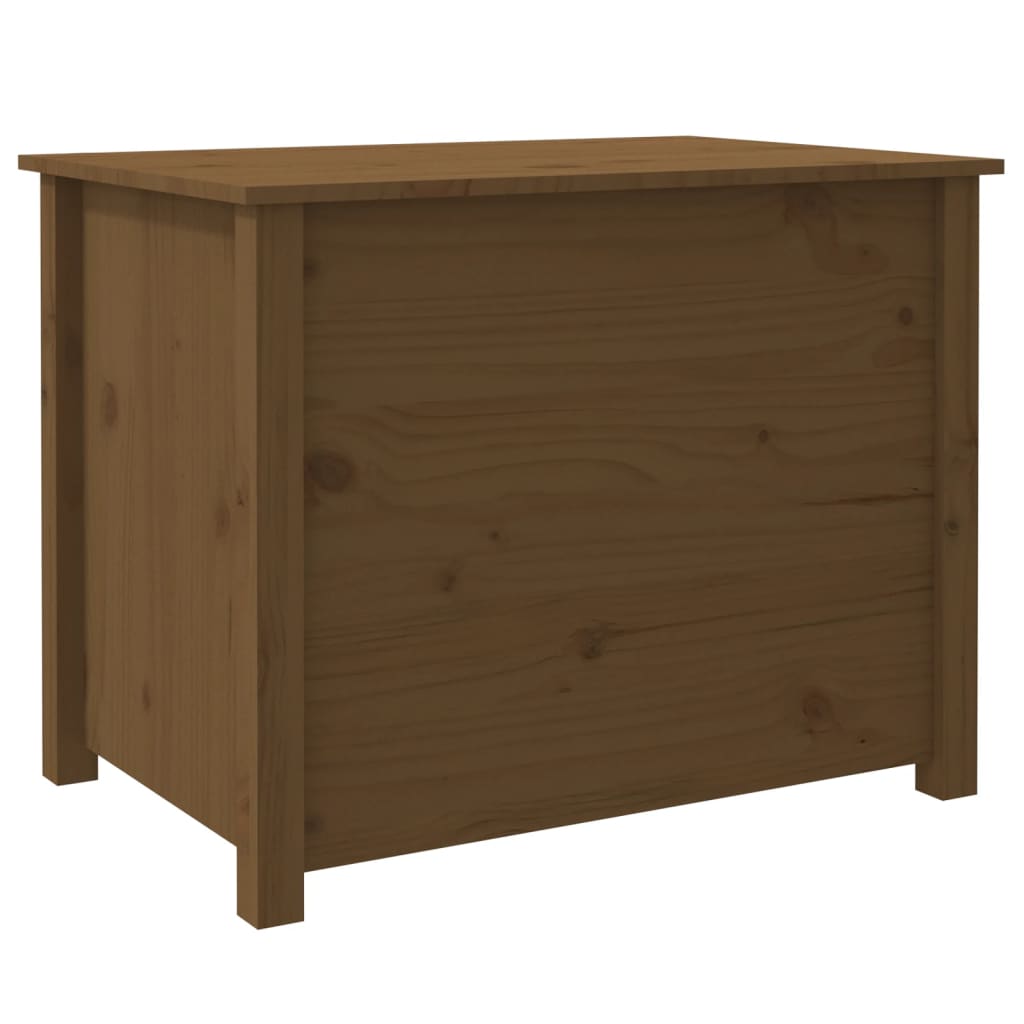 Coffee Table Honey Brown 71x49x55 cm Solid Wood Pine