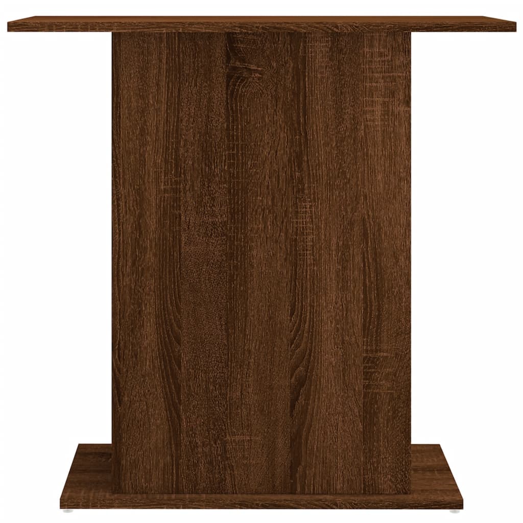 Aquarium Stand Brown Oak 75x36x72.5 cm Engineered Wood