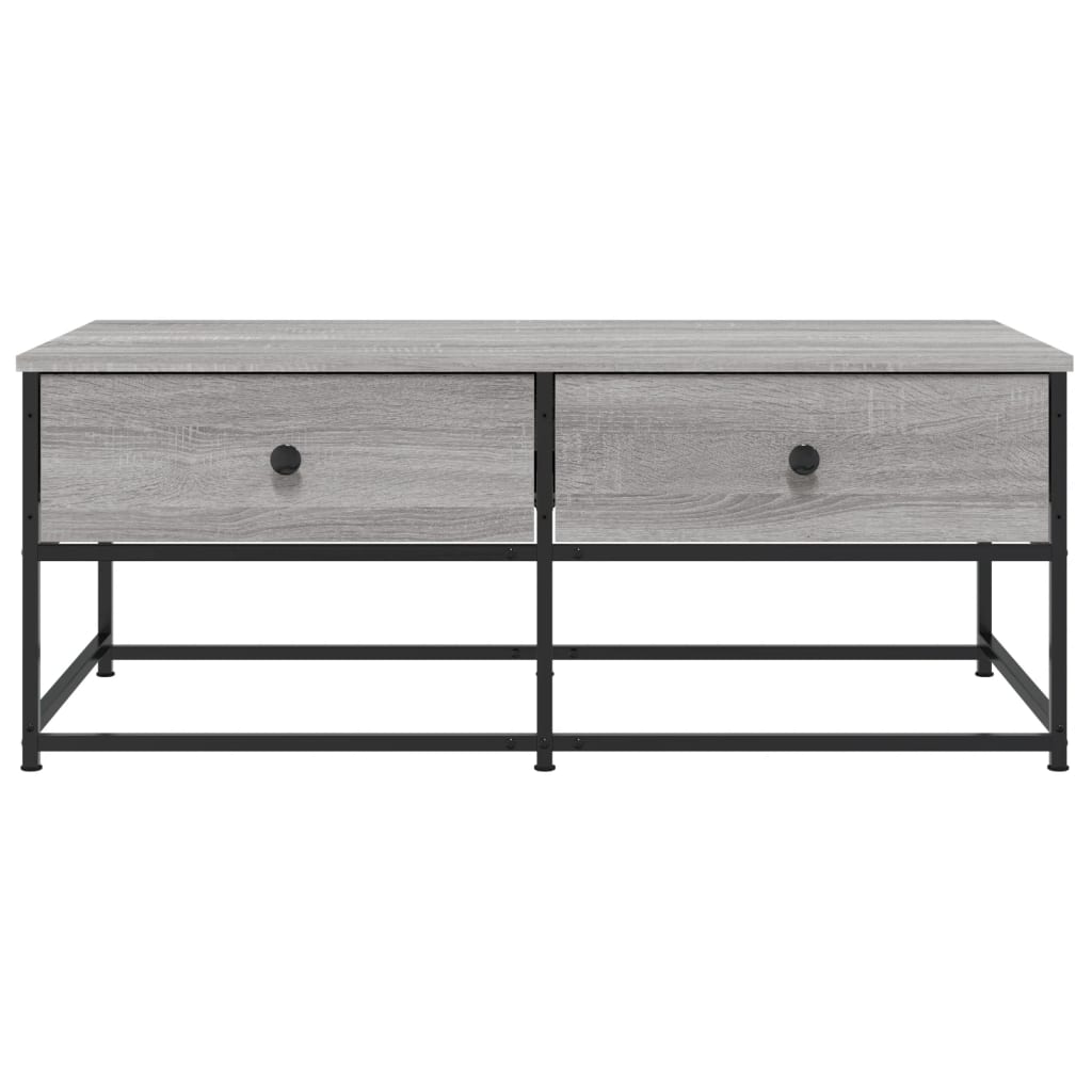 Coffee Table Grey Sonoma 100x51x40 cm Engineered Wood