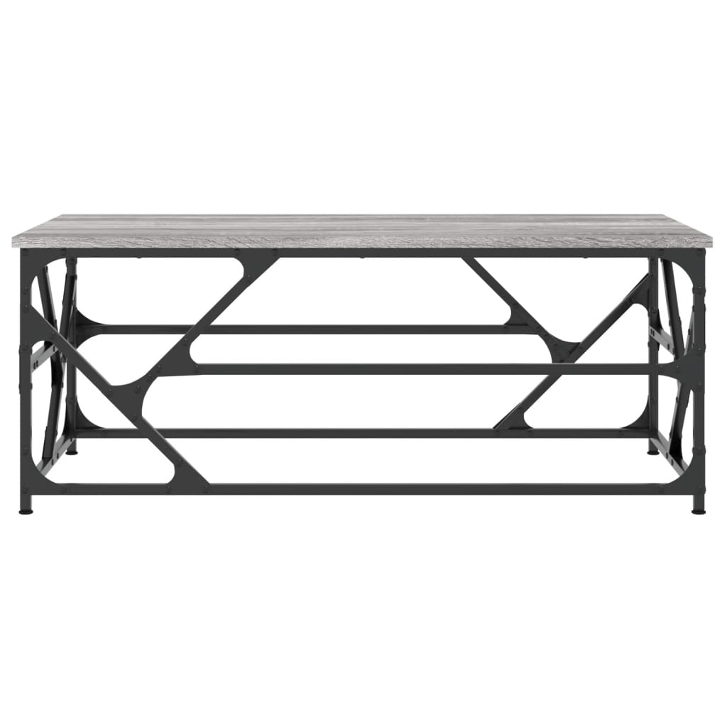 Coffee Table Grey Sonoma 100x50x40 cm Engineered Wood