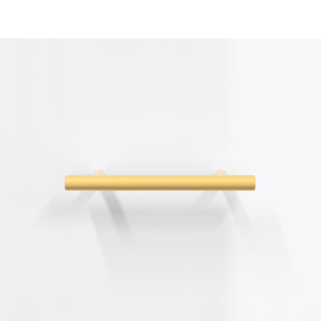 Coffee Table High Gloss White 50x50x40 cm Engineered Wood