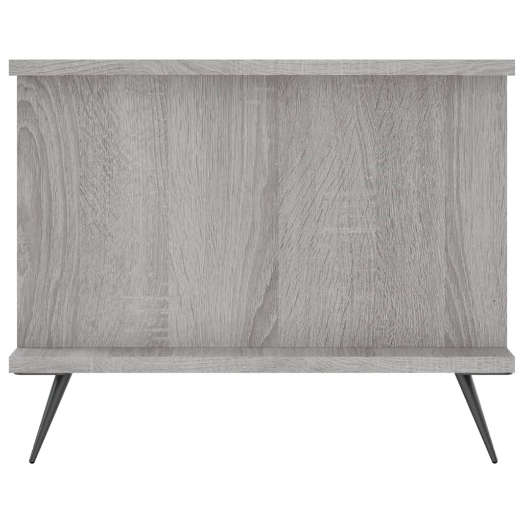Coffee Table Grey Sonoma 90x50x40 cm Engineered Wood