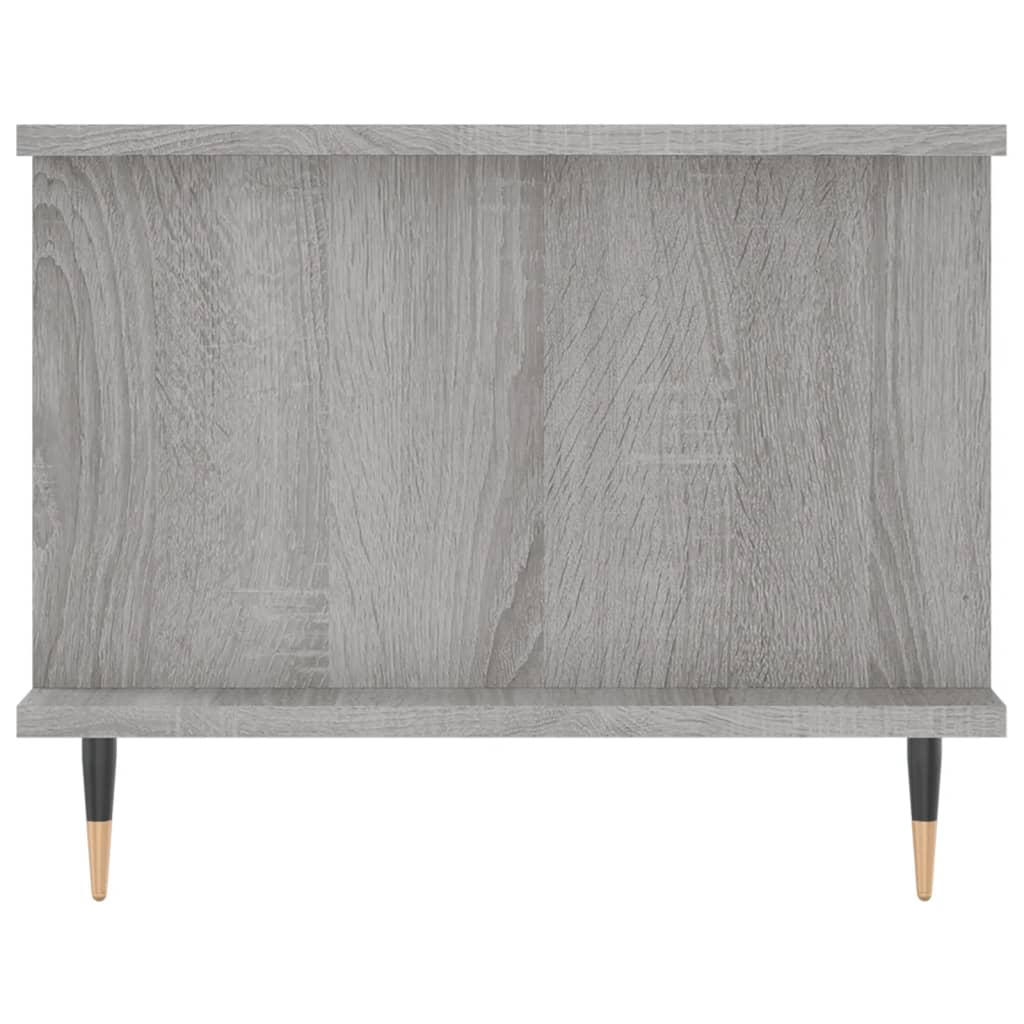 Coffee Table Grey Sonoma 90x50x40 cm Engineered Wood