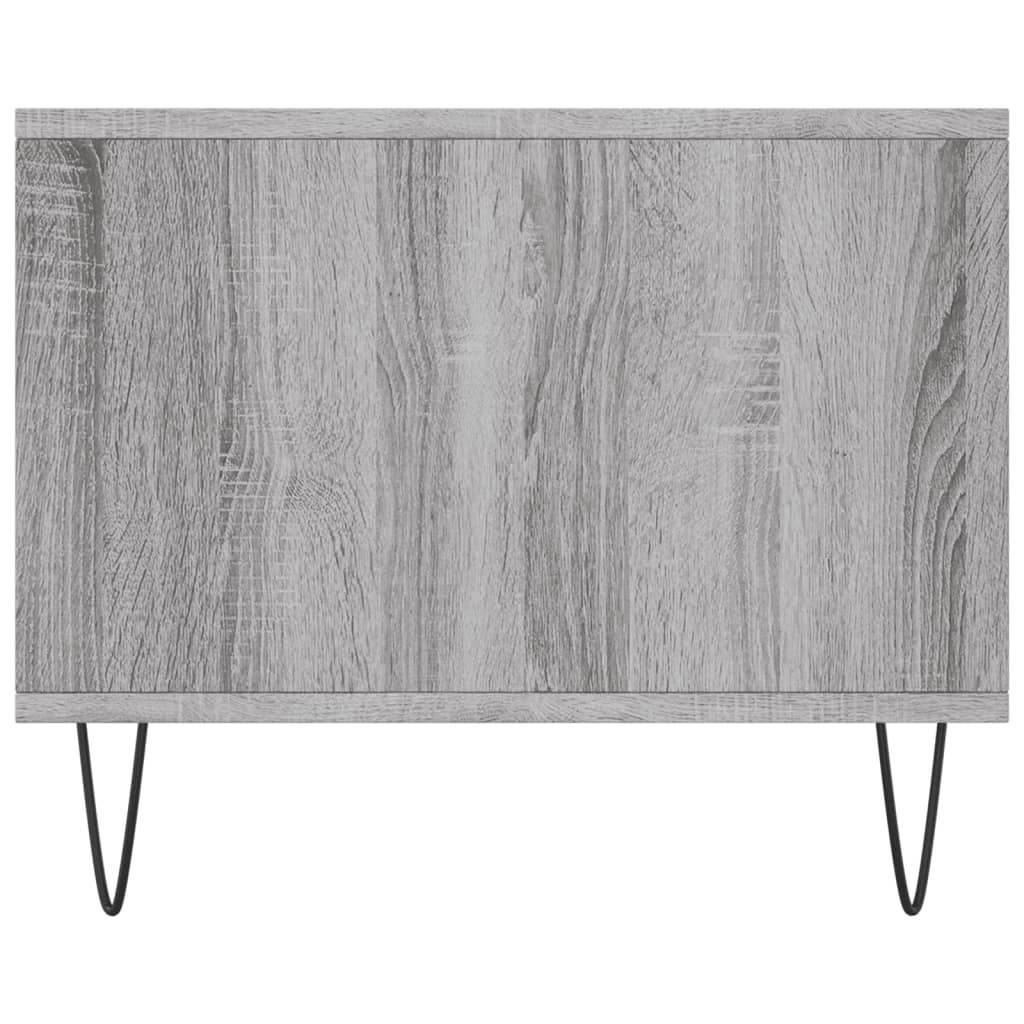 Coffee Table Grey Sonoma 90x50x40 cm Engineered Wood