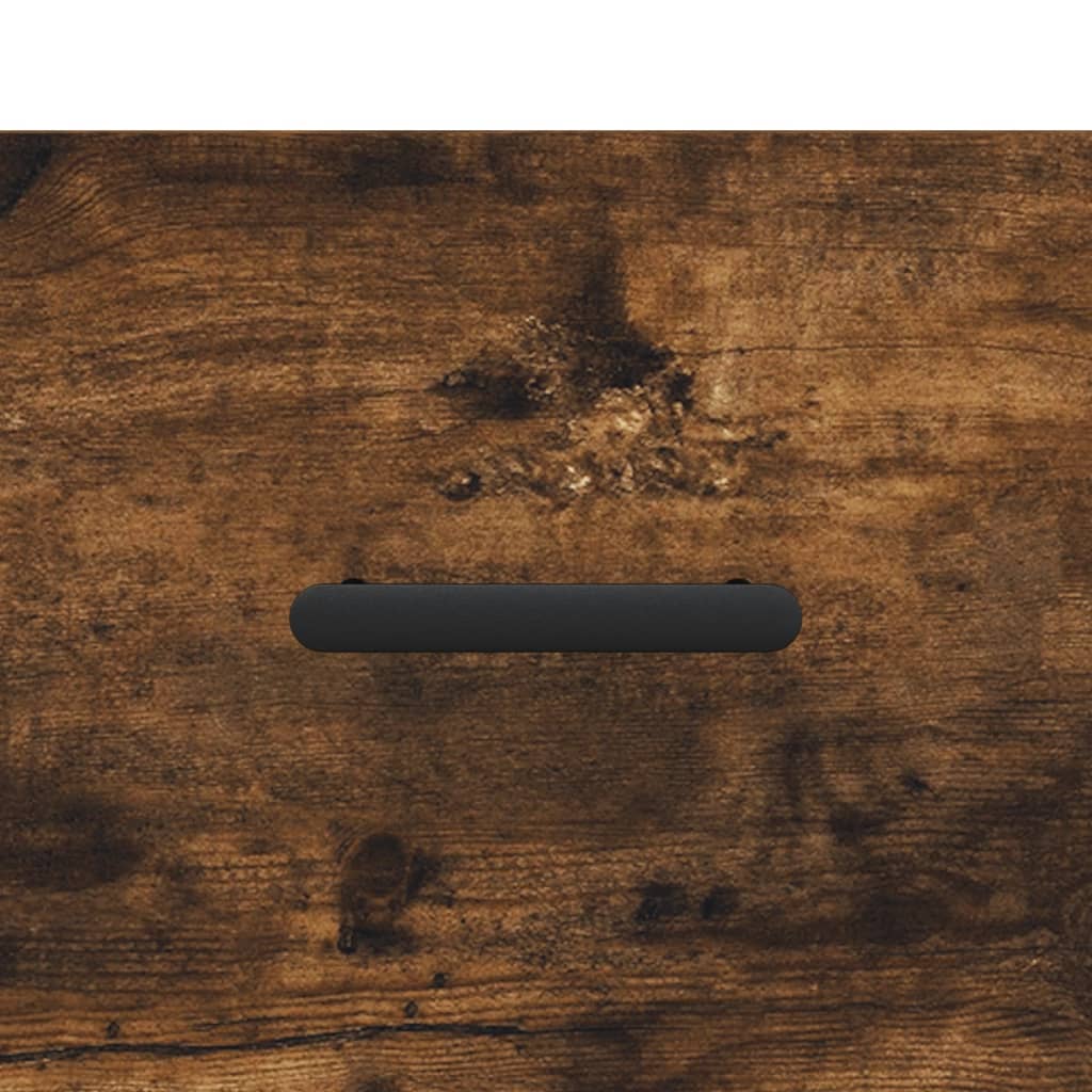 Coffee Table Smoked Oak 90x50x40 cm Engineered Wood
