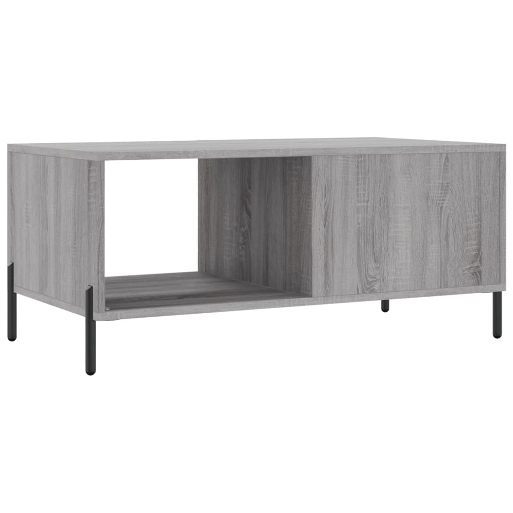 Coffee Table Grey Sonoma 90x50x40 cm Engineered Wood
