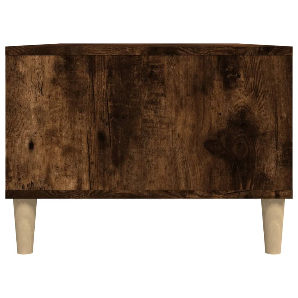 Coffee Table Smoked Oak 90x50x36,5 cm Engineered Wood