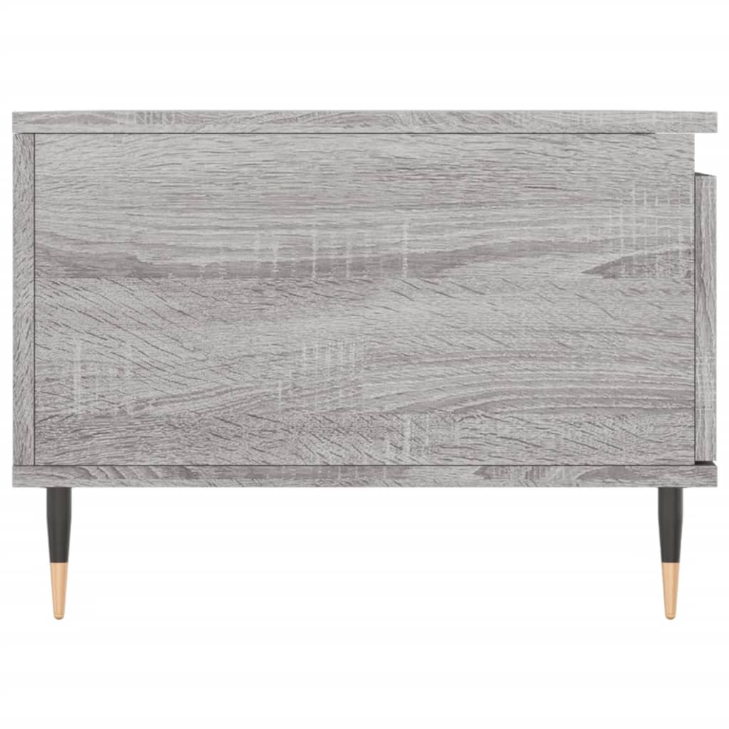 Coffee Table Grey Sonoma 90x50x36.5 cm Engineered Wood