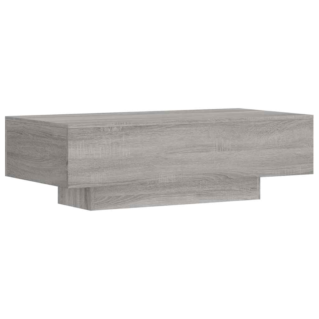 Coffee Table Grey Sonoma 100x49.5x31 cm Engineered Wood
