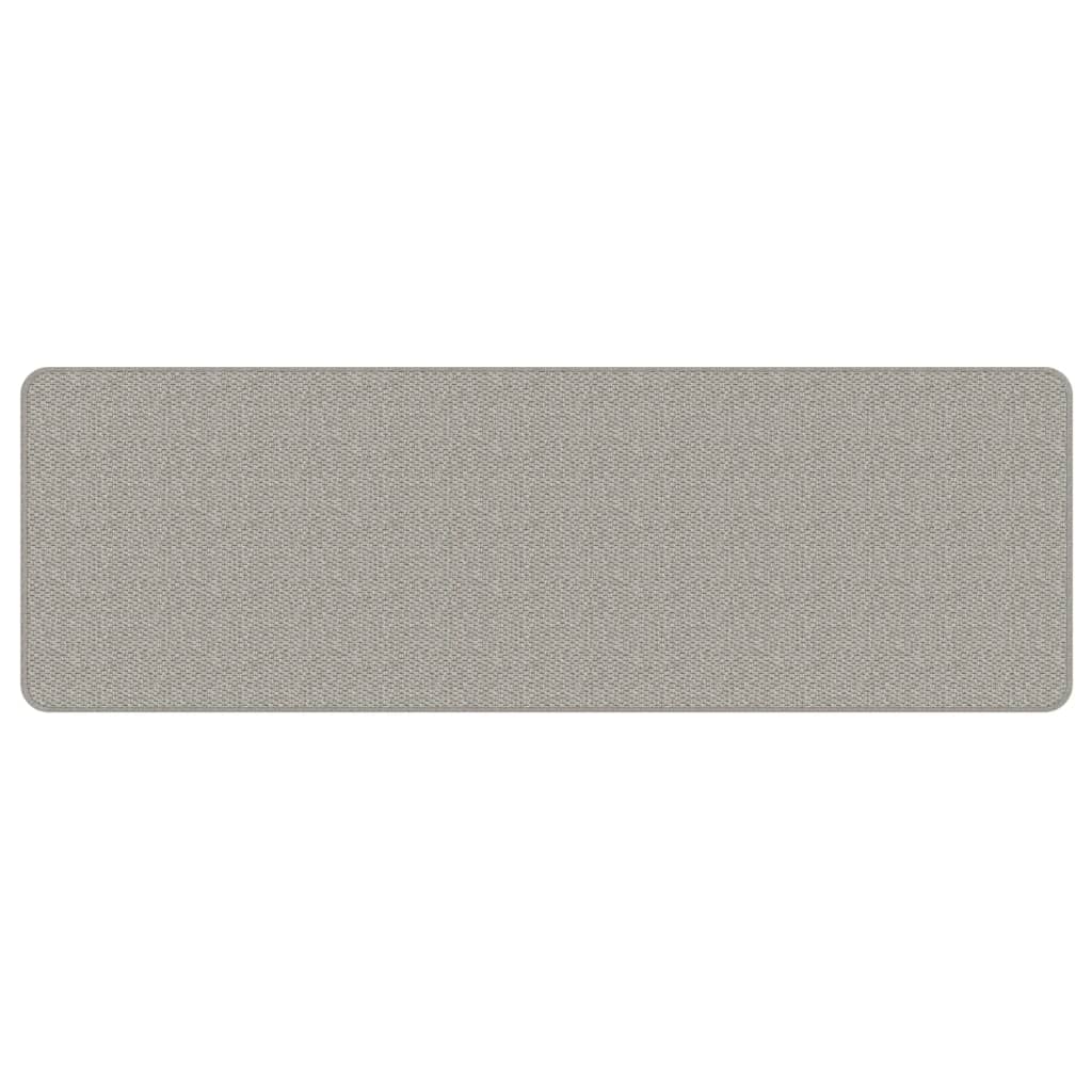 Carpet Runner Sisal Look Taupe 50x150 cm