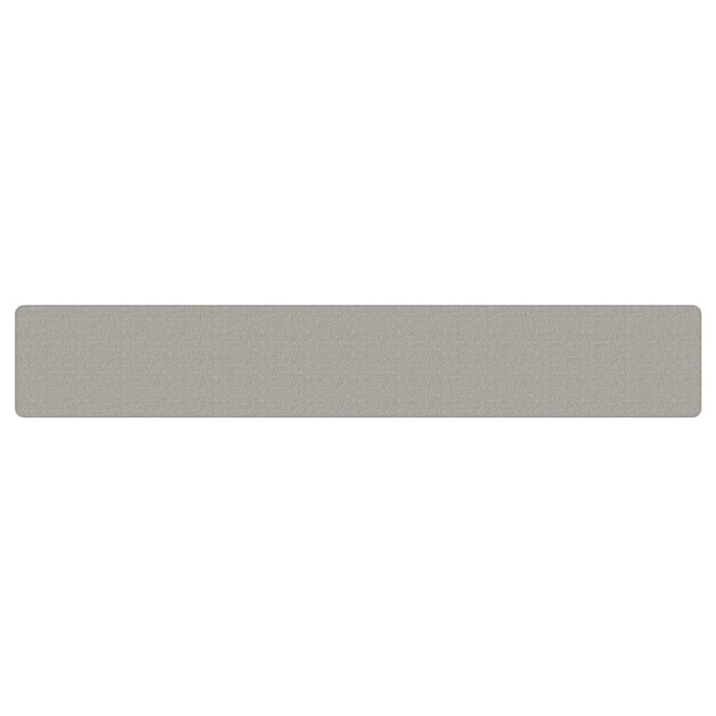 Carpet Runner Sisal Look Taupe 50x300 cm
