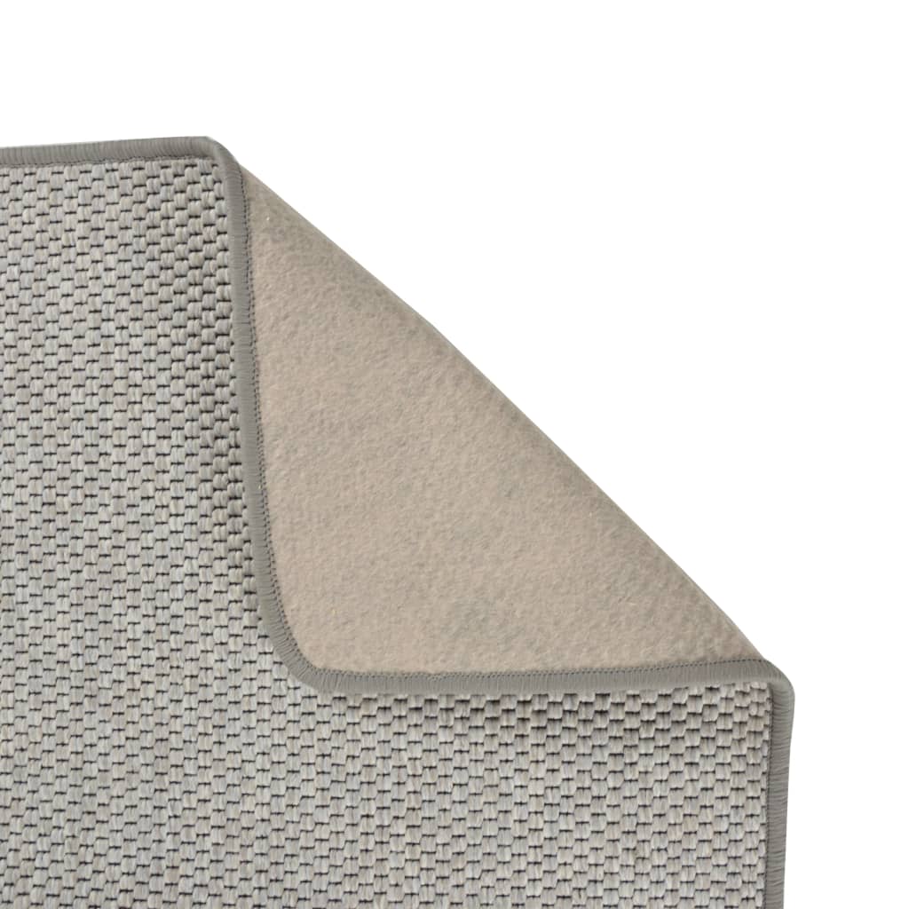 Carpet Runner Sisal Look Taupe 80x200 cm