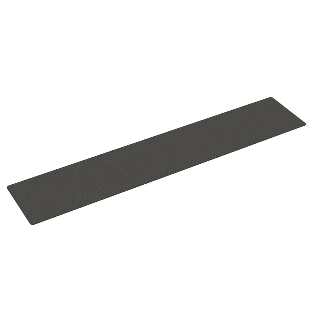 Carpet Runner Sisal Look Anthracite 80x400 cm