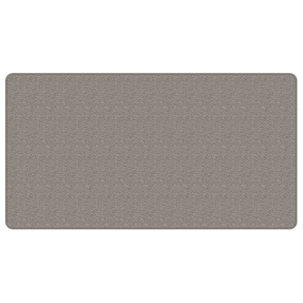 Carpet Runner Sisal Look Silver 80x150 cm