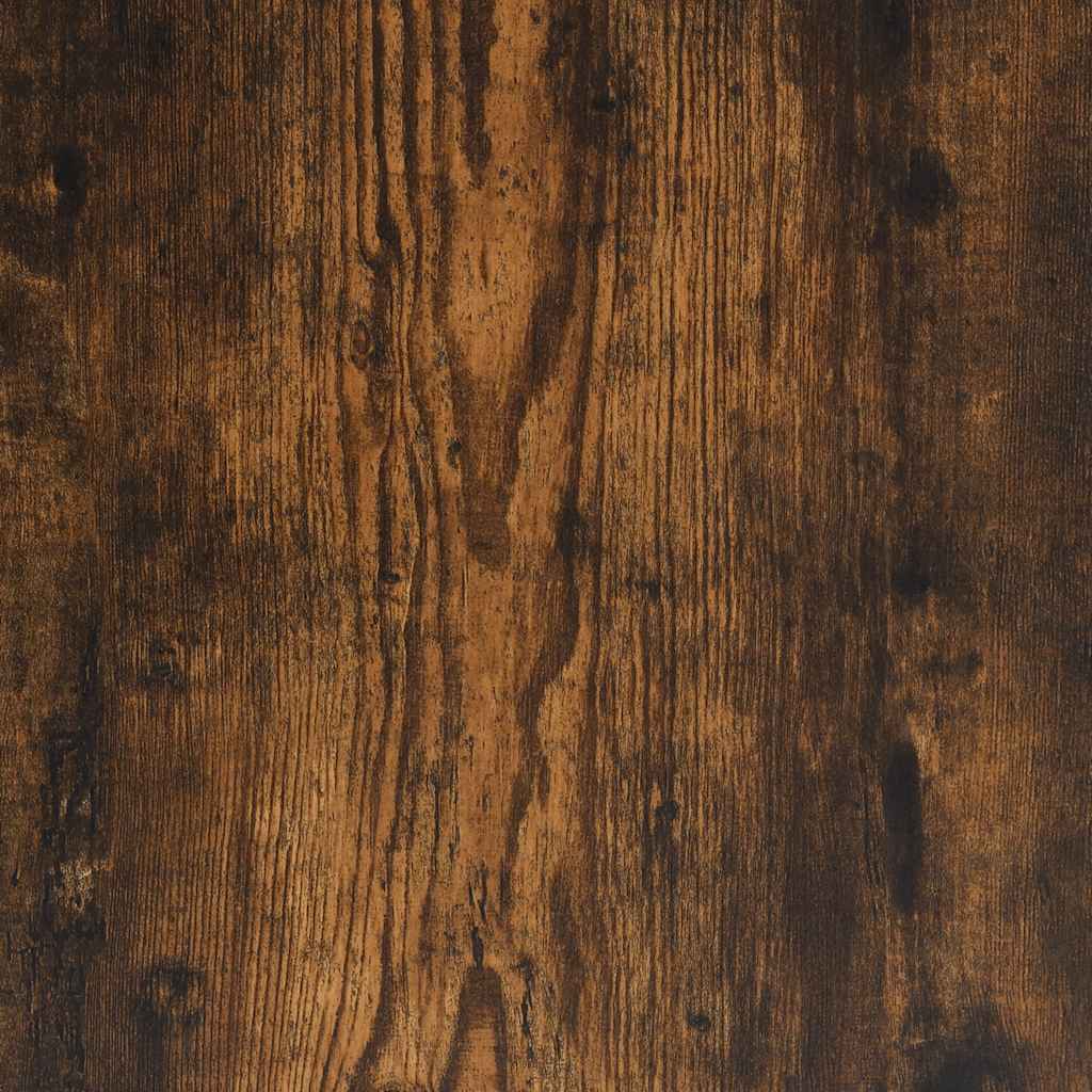 Coffee Table Smoked Oak 60x44.5x45 cm Engineered Wood