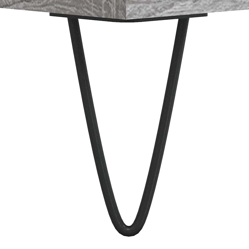 Coffee Table Grey Sonoma 90x44.5x45 cm Engineered Wood