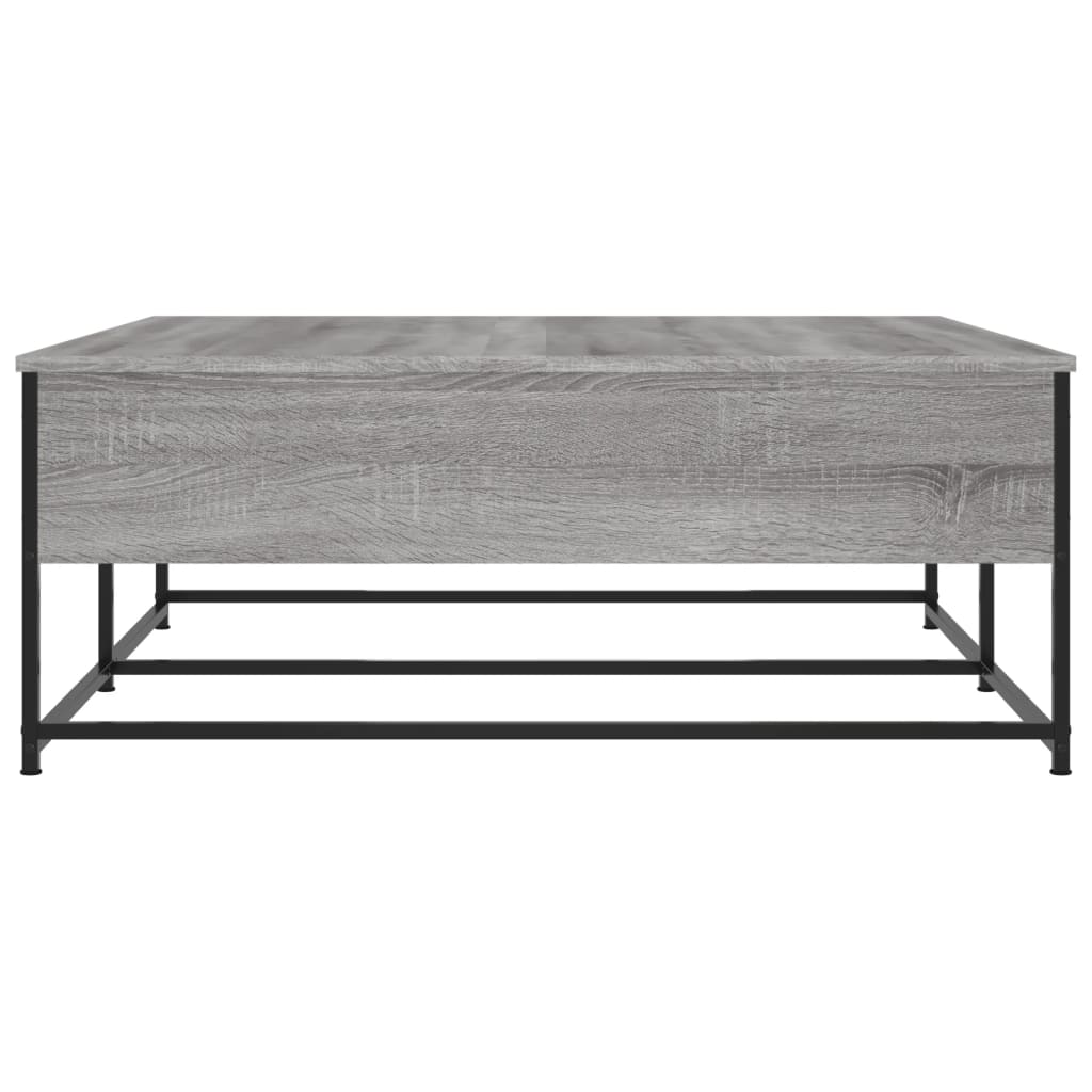 Coffee Table Grey Sonoma 100x99x40 cm Engineered Wood